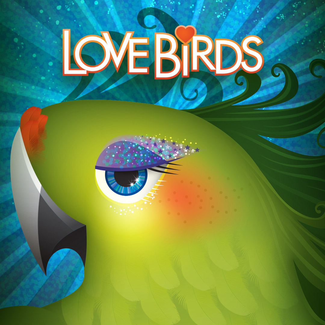 Love Birds Poster Art